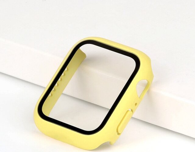 Ochranné pouzdro se sklíčkem pro Apple Watch 44mm Barevná varianta: Žlutý