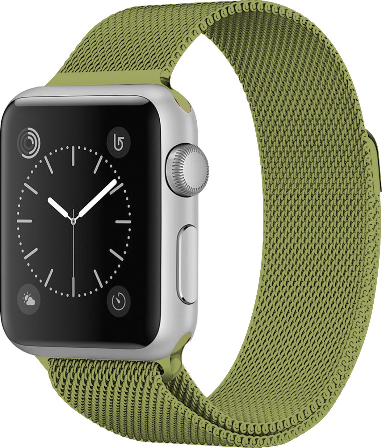 Milánský tah magnetický pro Apple Watch 38/40/41/42(S10)mm Barevná varianta: Zelená