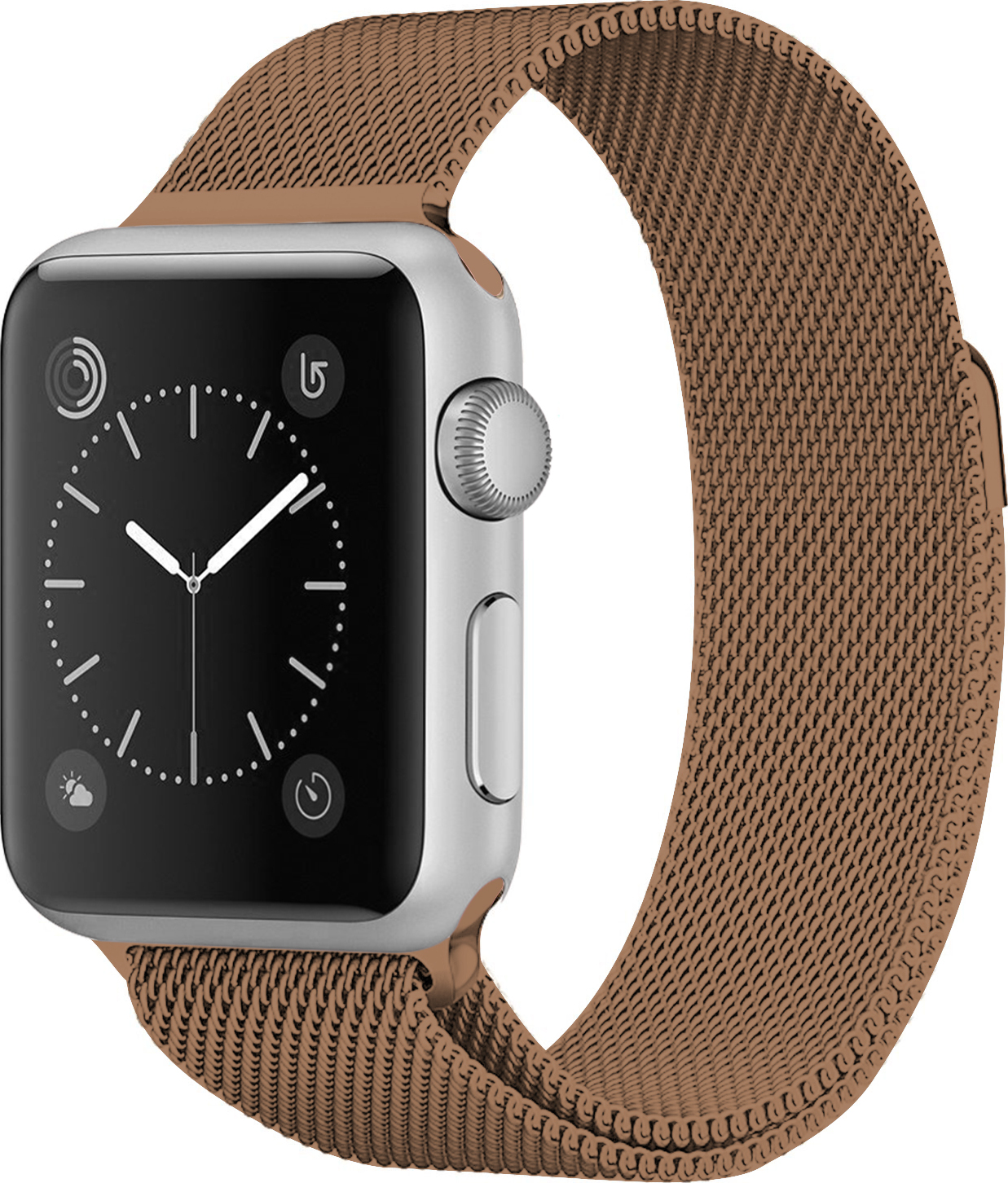 Milánský tah magnetický pro Apple Watch 38/40/41/42(S10)mm Barevná varianta: Hnědá