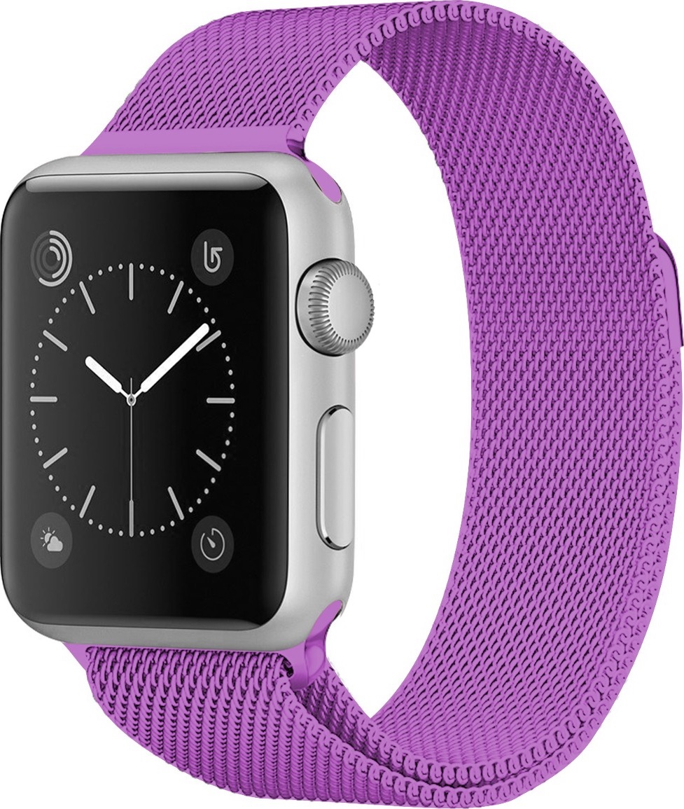 Milánský tah magnetický pro Apple Watch 38/40/41/42(S10)mm Barevná varianta: Fialová