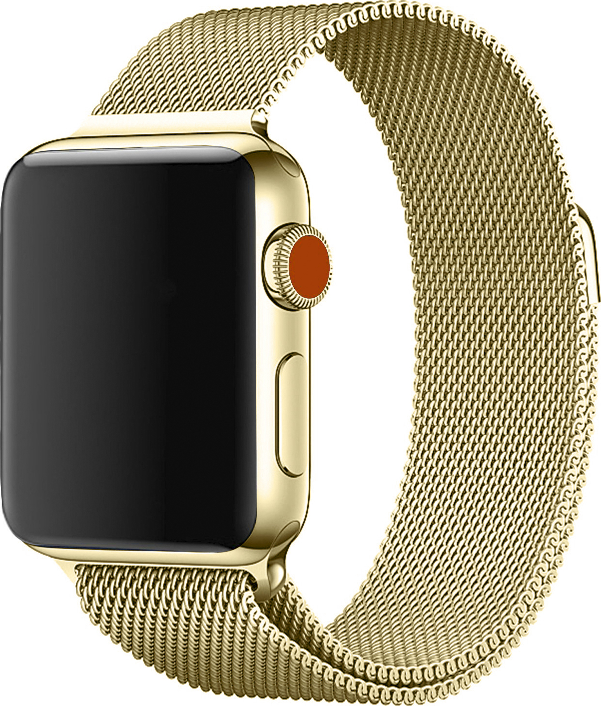 Milánský tah magnetický pro Apple Watch 42/44/45/46/49mm Barevná varianta: Zlatá