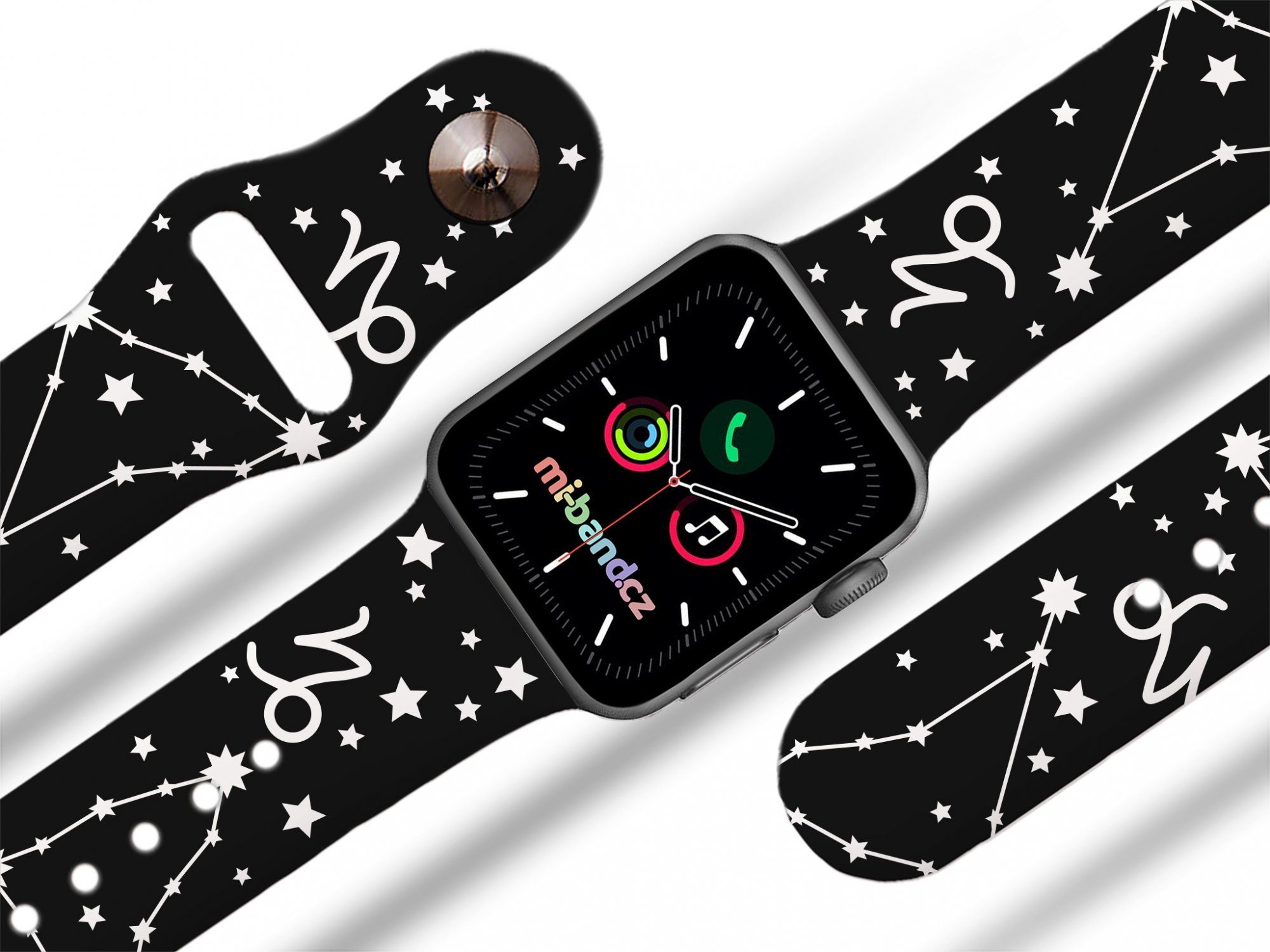 Mi-band Apple watch řemínek 42/44/45 Znamení zvěrokruhu 2 Rozměr: 42/44/45/49mm, znamení: kozoroh