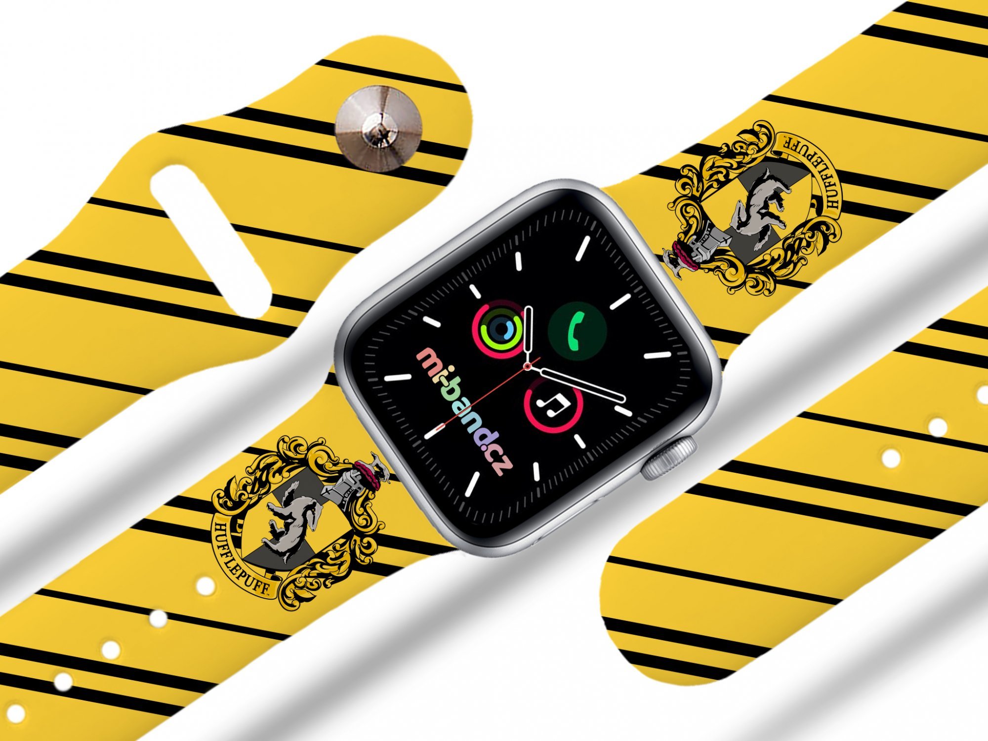 Miband Apple watch řemínek Harry Potter - Mrzimor kravata Rozměr: 38/40/41/42(S10)mm