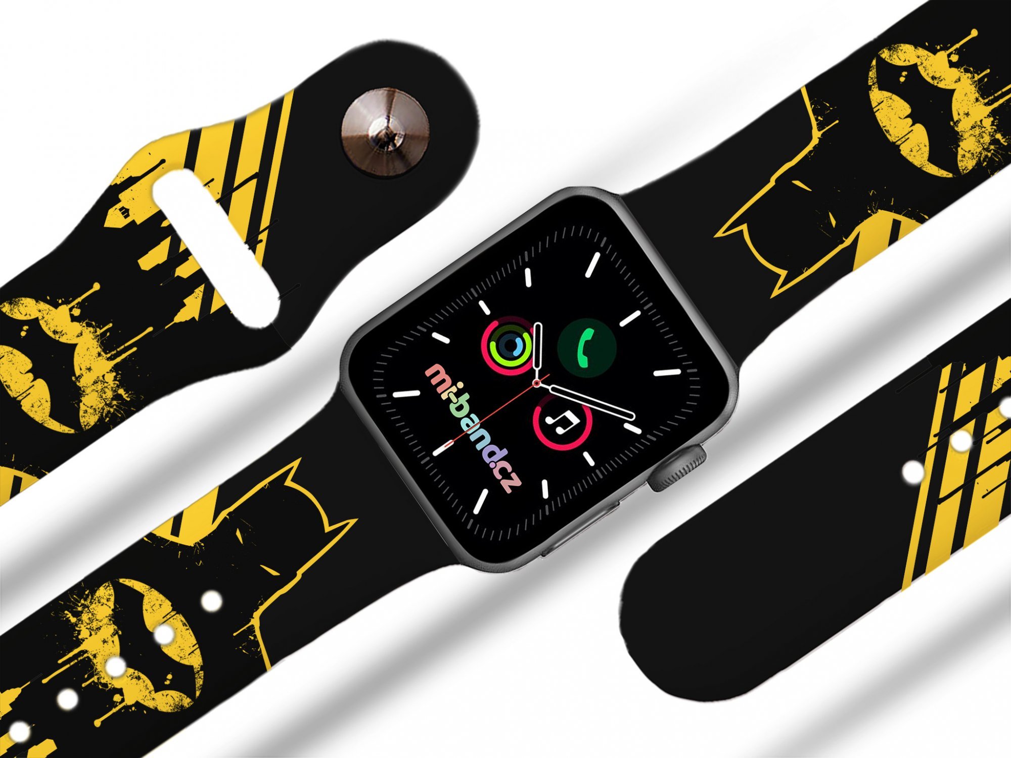 Miband Apple watch řemínek Batman 1 Rozměr: 38/40/41/42(S10)mm