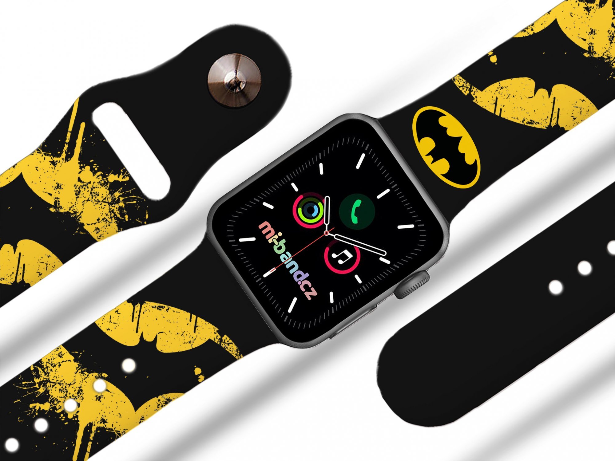 Miband Apple watch řemínek Batman 2 Rozměr: 38/40/41/42(S10)mm