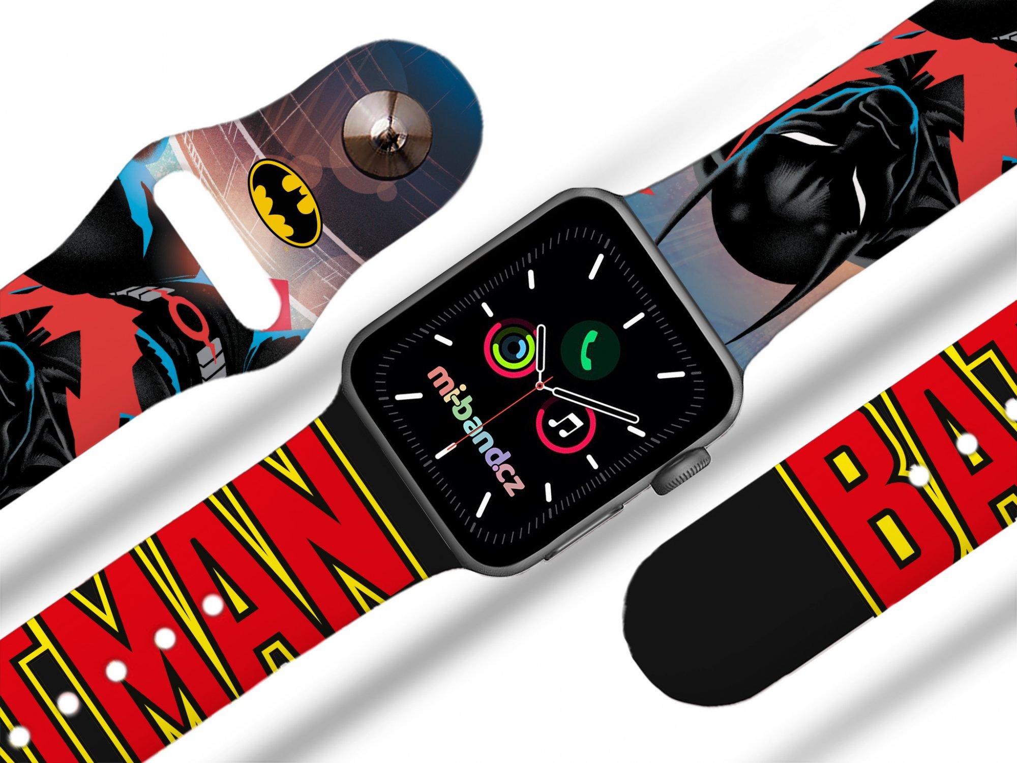 Miband Apple watch řemínek Batman 17 Rozměr: 42/44/45/46/49mm