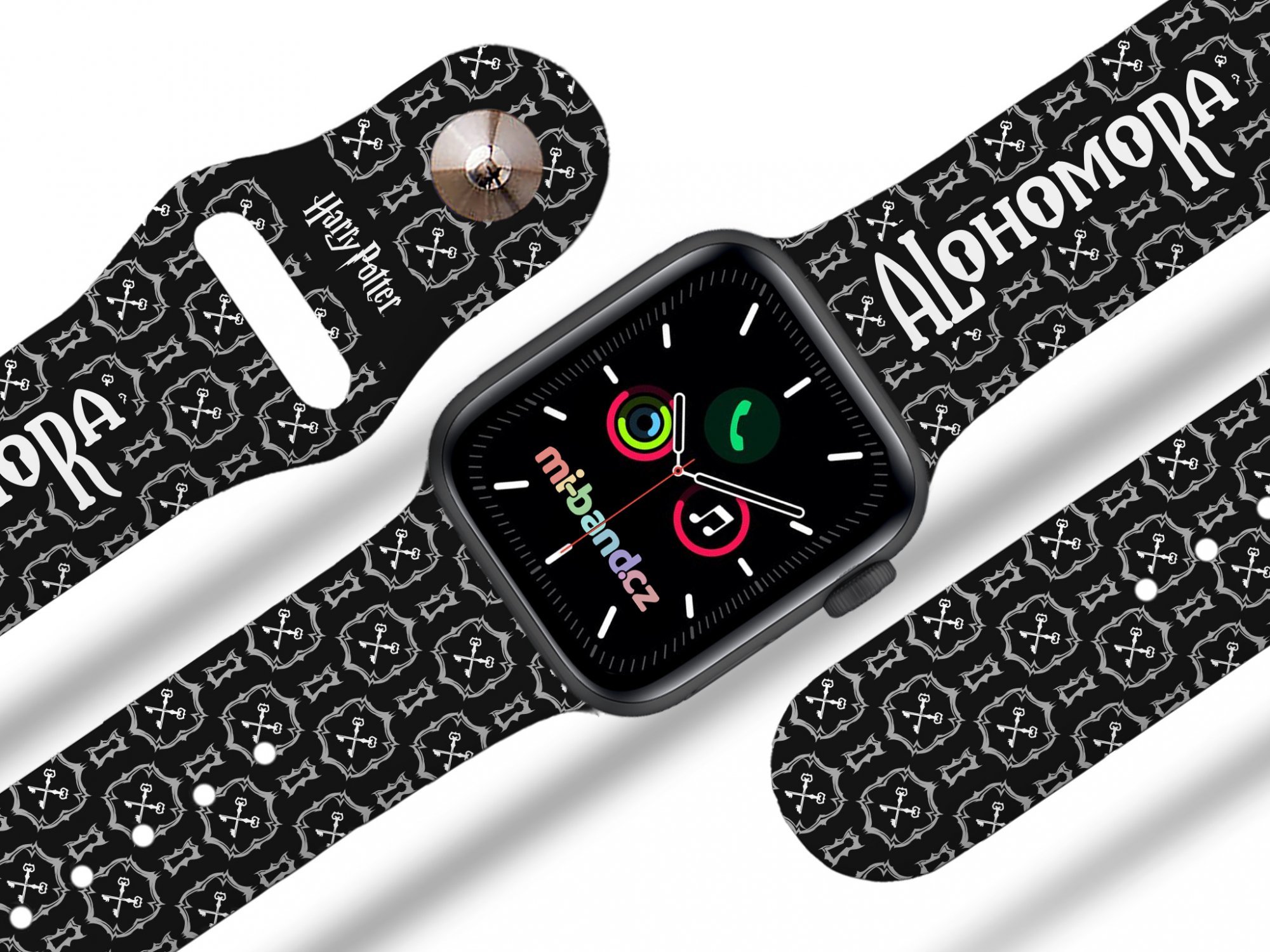 Miband Apple watch řemínek Harry Potter - Alohomora Rozměr: 38/40/41/42(S10)mm
