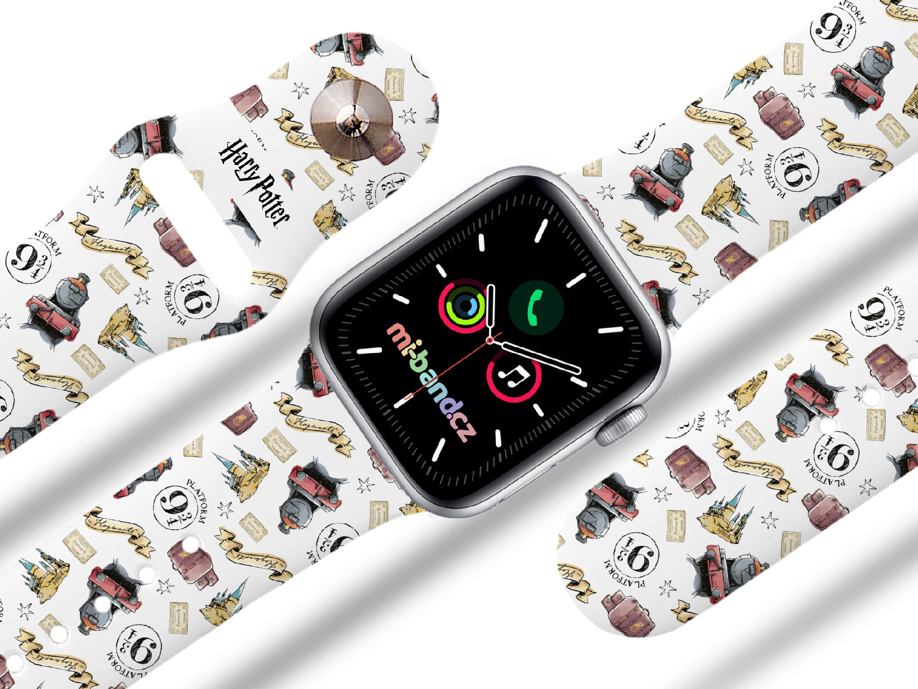 Miband Apple watch řemínek Harry Potter - Bradavický expres 2 Rozměr: 38/40/41/42(S10)mm