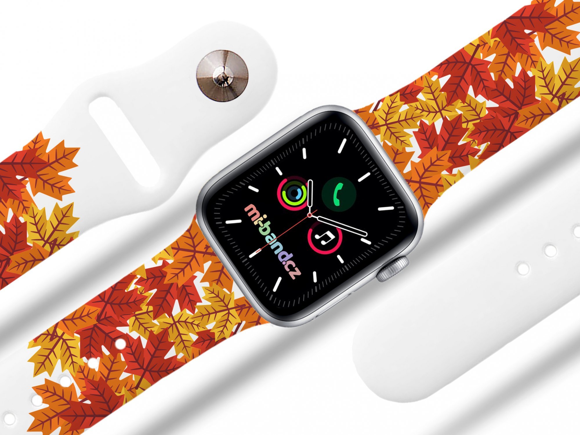 Mi-band Apple watch řemínek Kupa listí Rozměr: 38/40/41mm