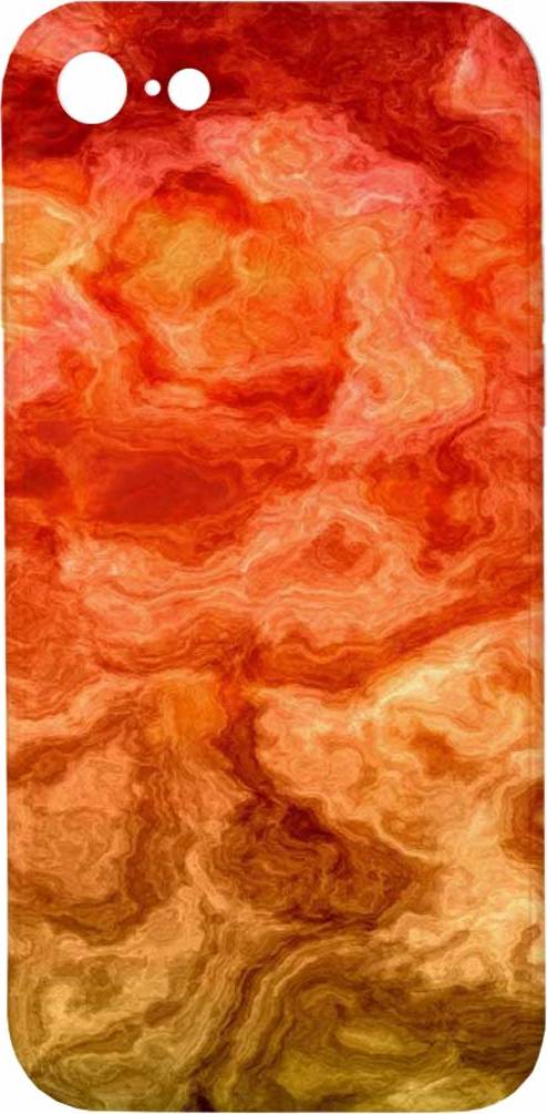 Mi-band Kryt Ohnivý mramor pro iPhone 7/8/SE2020