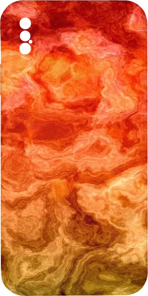 Mi-band Kryt Ohnivý mramor pro iPhone XS Max