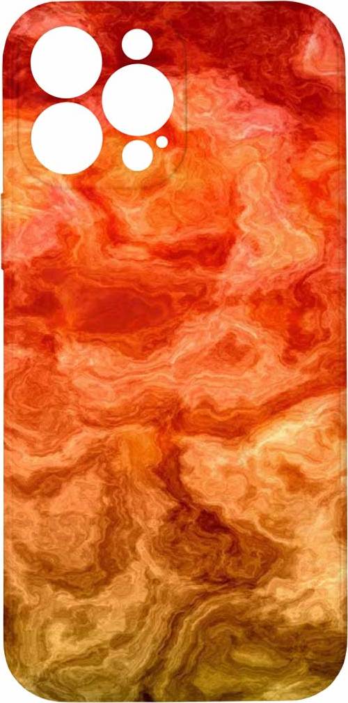 Mi-band Kryt Ohnivý mramor pro iPhone 13 Pro Max