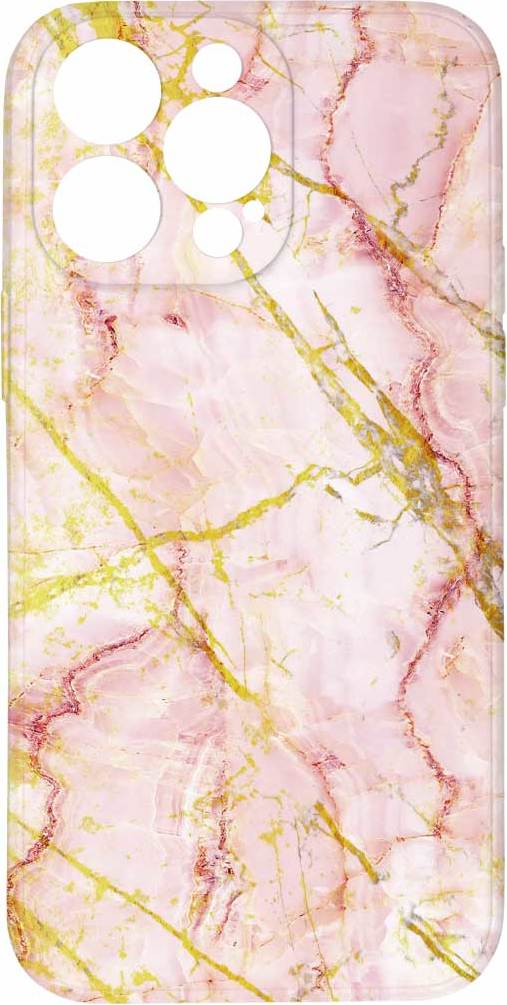 Mi-band Kryt Růžovo zlatý mramor pro iPhone 14 Pro Max