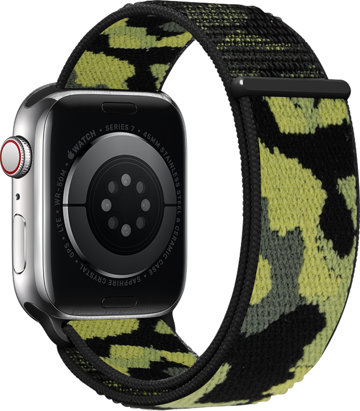 Nylonový řemínek kamufláž pro Apple Watch 38/40/41/42(S10)mm Barevná varianta: Žlutá kamufláž