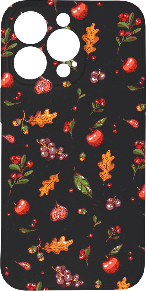 Mi-band Kryt Podzimní nadílka černý pro iPhone 12 Pro