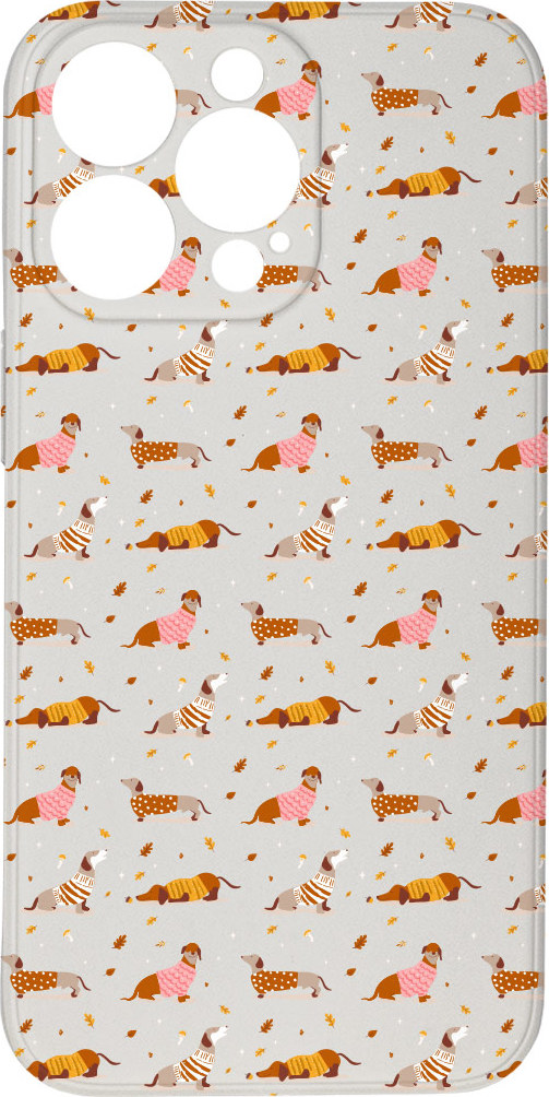 Mi-band Kryt Jezevčíci ve svetru pro iPhone 13 Pro