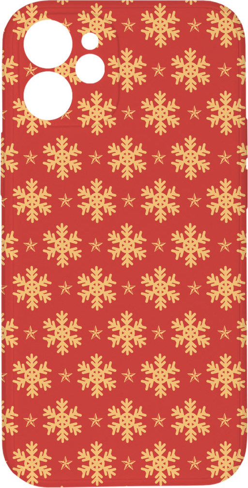 Mi-band Kryt Sněhové vločky pro iPhone 12 Mini