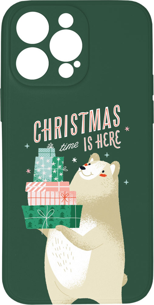Mi-band Kryt Vánoce jsou tady zelený pro iPhone 14 Pro Max