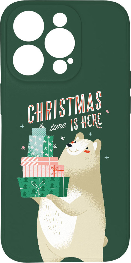 Mi-band Kryt Vánoce jsou tady zelený pro iPhone 14 Pro