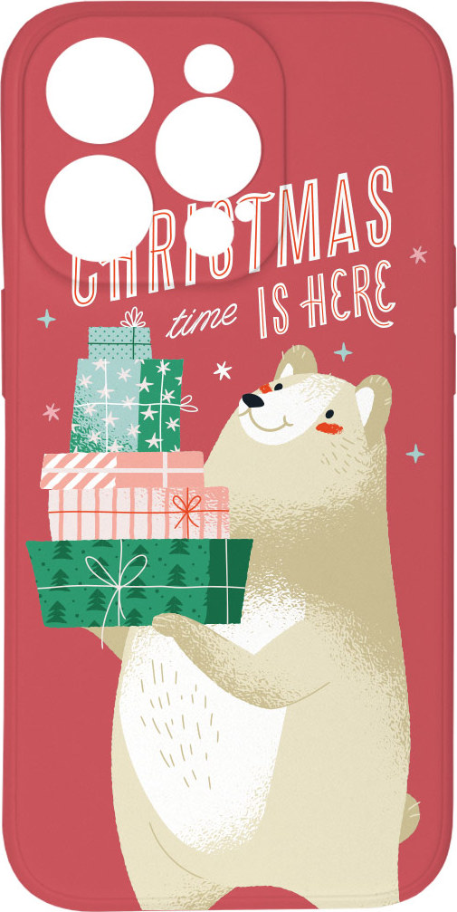 Mi-band Kryt Vánoce jsou tady červený pro iPhone 14 Pro