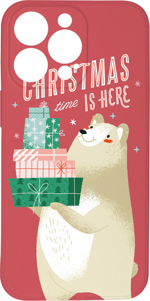 Mi-band Kryt Vánoce jsou tady červený pro iPhone 13 Pro