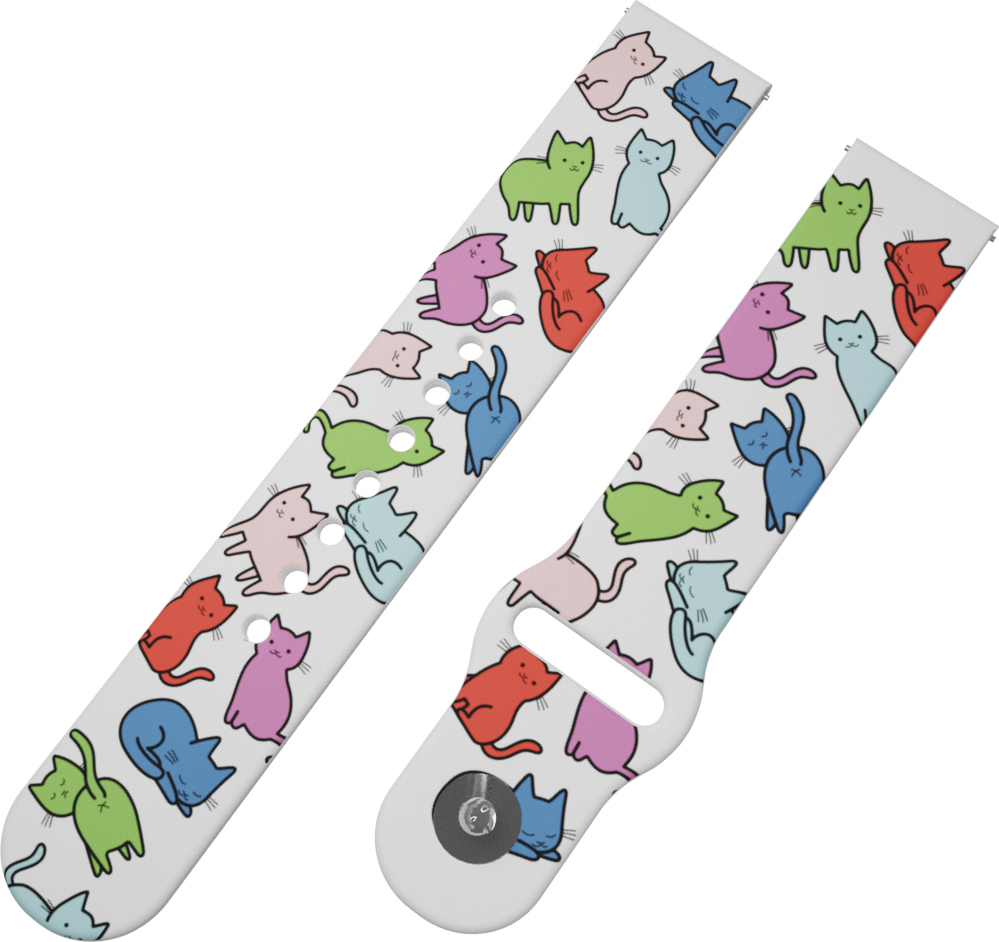 Strapido Kočičí svět řemínek 20 mm