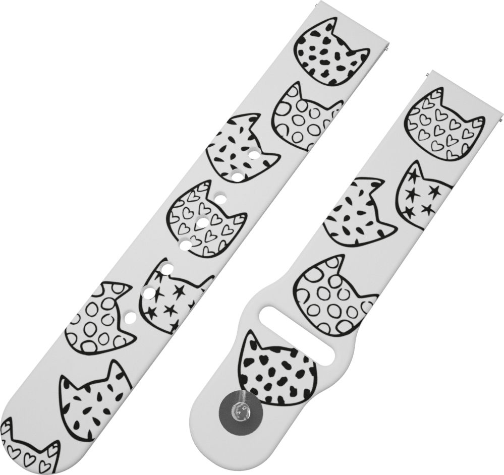 Strapido KOČIČÍ HLAVY řemínek 22 mm