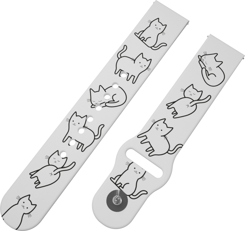 Strapido KOČIČÍ FARMA řemínek 20 mm