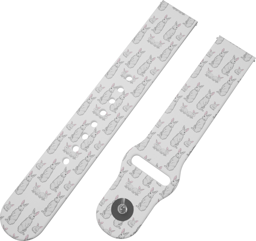 Strapido ZAJÍCI KAM SE PODÍVÁŠ řemínek 22 mm