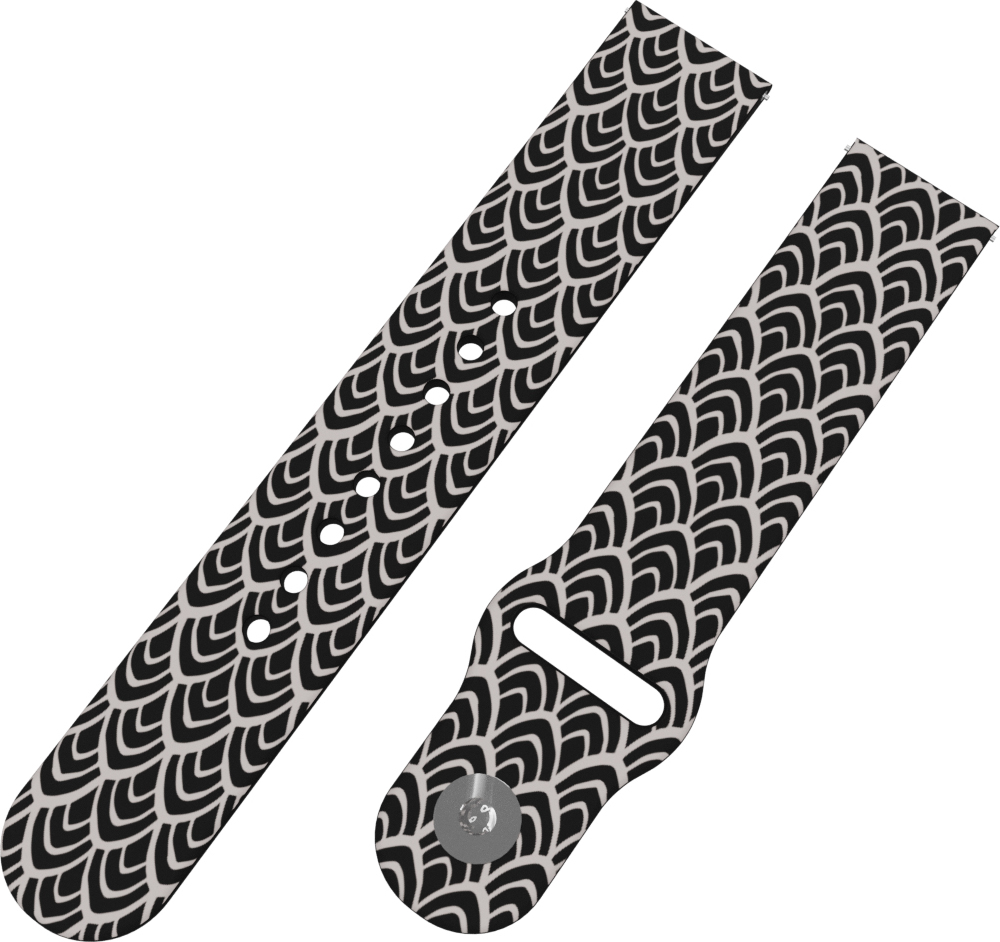 Strapido RYBÍ ŠUPINY řemínek 22 mm