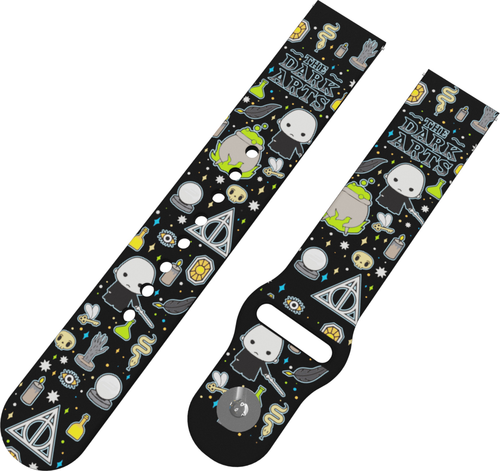 Strapido HARRY POTTER - TEMNÁ MAGIE řemínek 20 mm