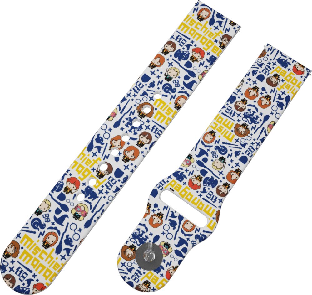 Strapido HARRY POTTER - HARRY POTTER CHARMS 5 řemínek 22 mm