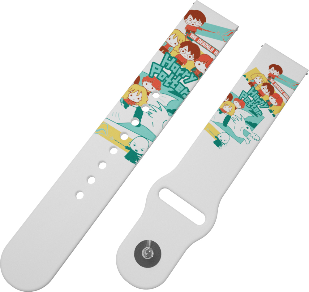 Strapido HARRY POTTER - HARRY POTTER A RELIKVIE SMRTI CHARMS řemínek 22 mm