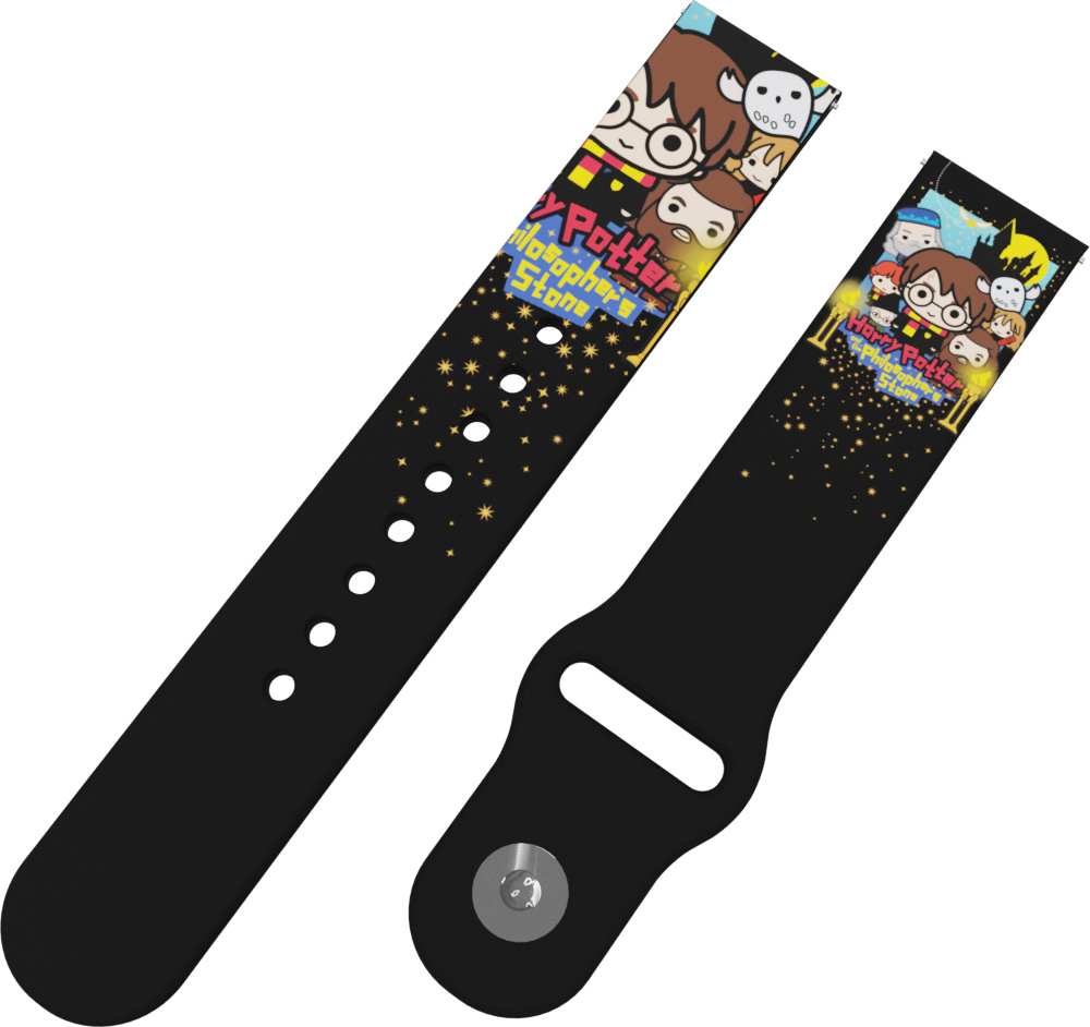 Strapido HARRY POTTER - HARRY POTTER A KÁMEN MUDRCŮ CHARMS řemínek 22 mm