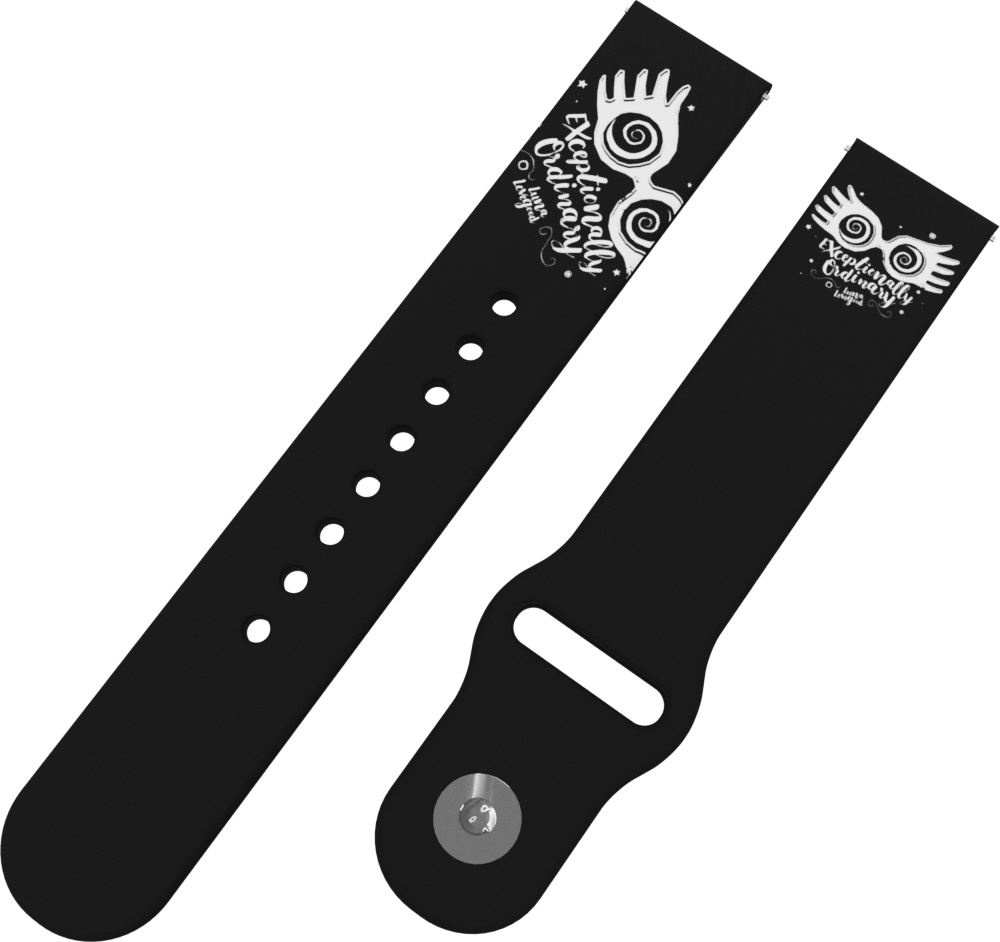 Strapido HARRY POTTER - LUNA LOVEGOOD - NEOBYČEJNĚ OBYČEJNĚ řemínek 20 mm