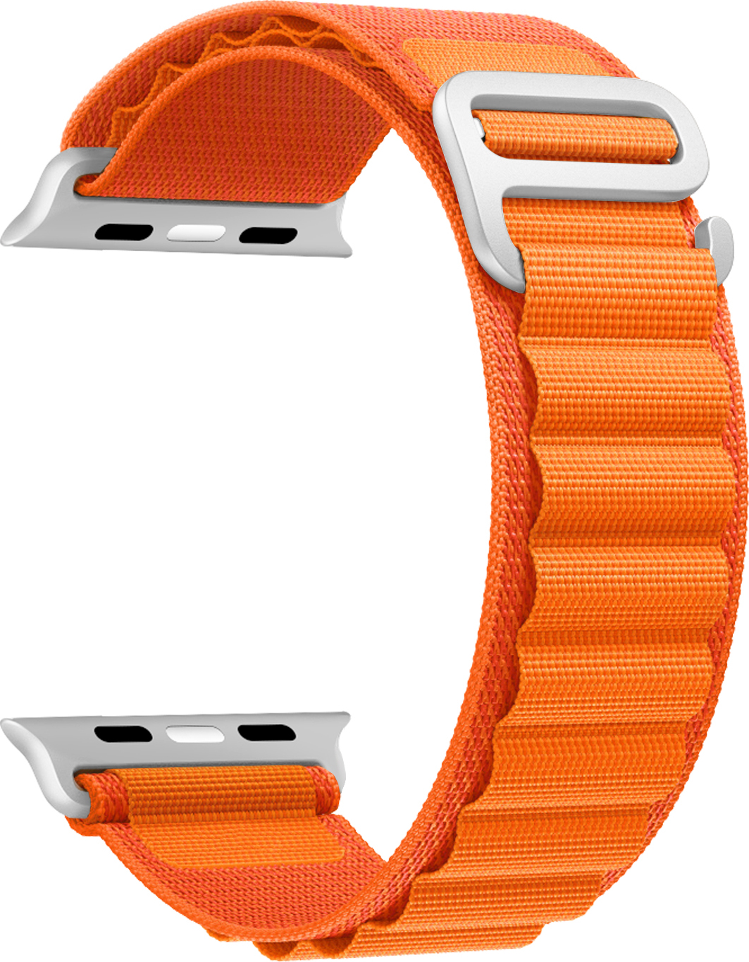 Nylonový řemínek se sponou pro Apple Watch 38/40/41/42(S10)mm Barva náramku: Oranžová