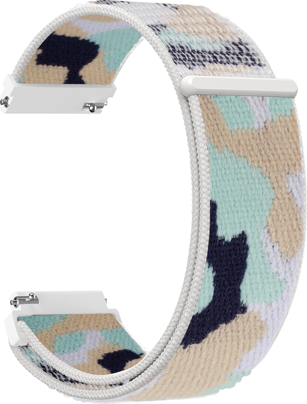 Nylonový řemínek kamufláž 18mm Barevná varianta: Béžová kamufláž