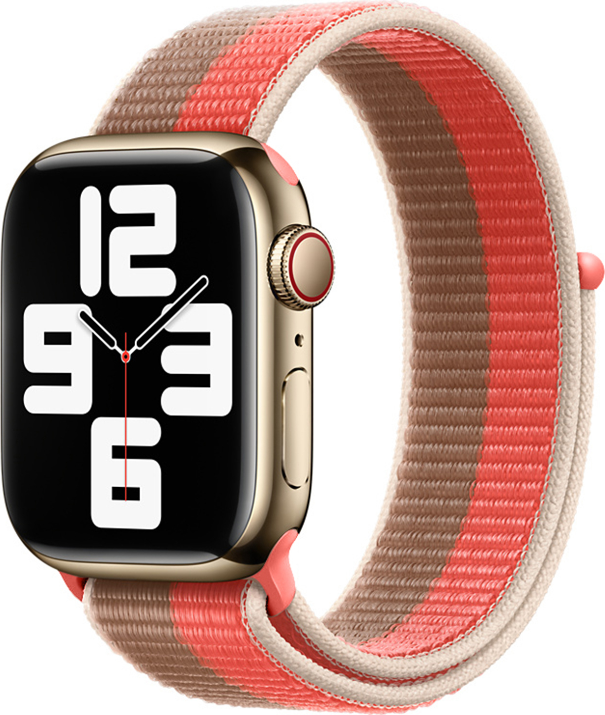 Nylonový řemínek pro Apple Watch 38/40/41/42(S10)mm Barevná varianta: Růžovo-hnědá