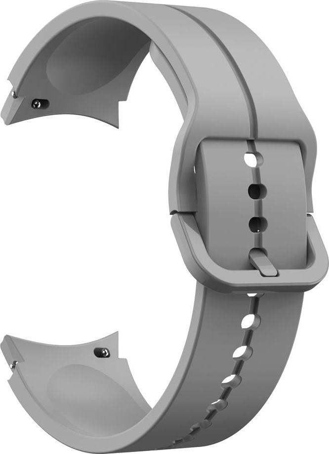 Jednobarevný řemínek s plastovou přezkou pro Samsung Galaxy watch 4/ 4 Classic/4 Classic Lite/ 5 / 5 PRO Barevná varianta: Světle šedý
