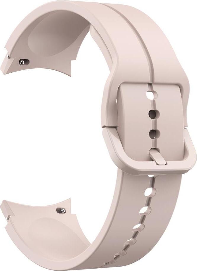 Jednobarevný řemínek s plastovou přezkou pro Samsung Galaxy watch 4/ 4 Classic/4 Classic Lite/ 5 / 5 PRO Barevná varianta: Světle růžový