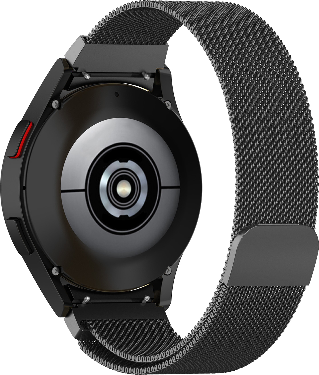 Milánský tah pro Samsung Galaxy Watch 4/5/6 Barevná varianta: Černý