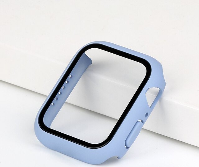 Ochranné pouzdro se sklíčkem pro Apple Watch 38mm Barevná varianta: Světle modro-šedý