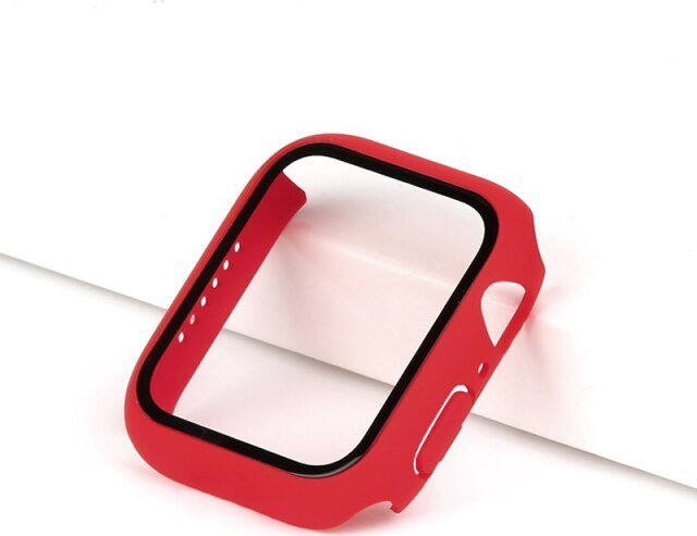 Ochranné pouzdro se sklíčkem pro Apple Watch 45mm Barevná varianta: Červený