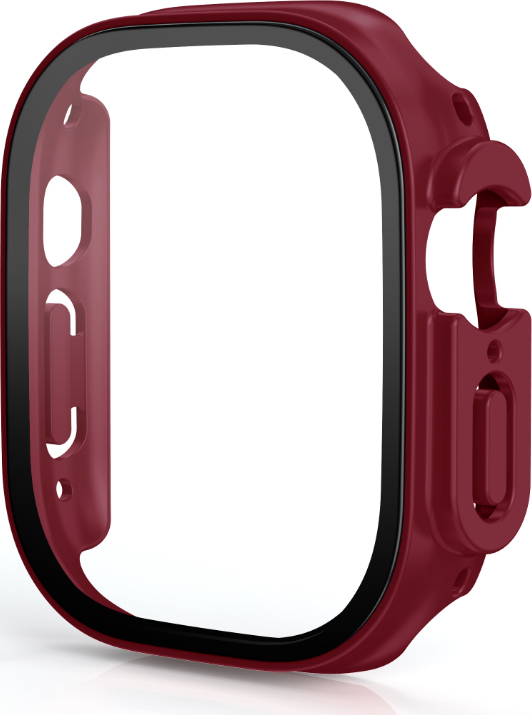 Ochranné pouzdro se sklíčkem pro Apple Watch 49mm Barevná varianta: Vínový