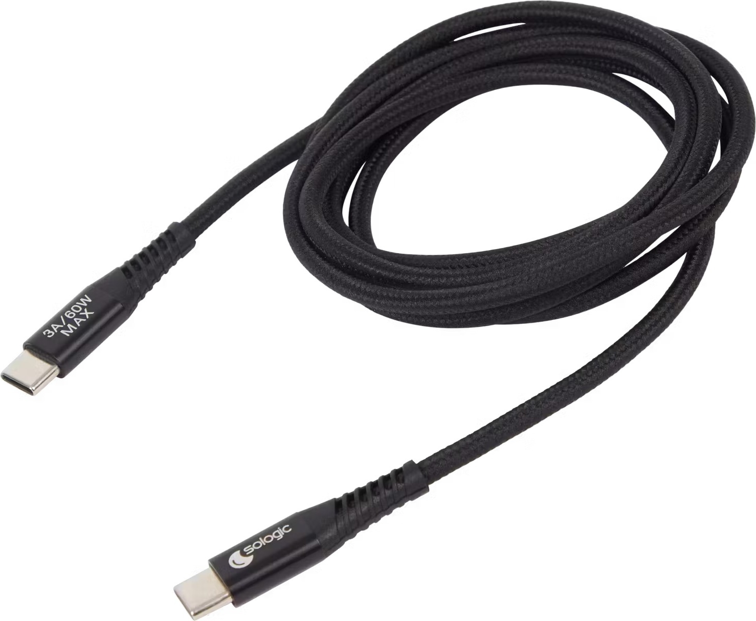 Nabíjecí a datový kabel USB-C to USB-C 60 W Barva: černý