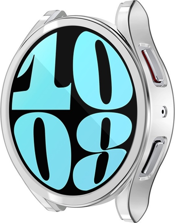 Ochranný silikonový kryt pro Samsung Galaxy Watch 6 Classic 47mm Barva: Stříbrný