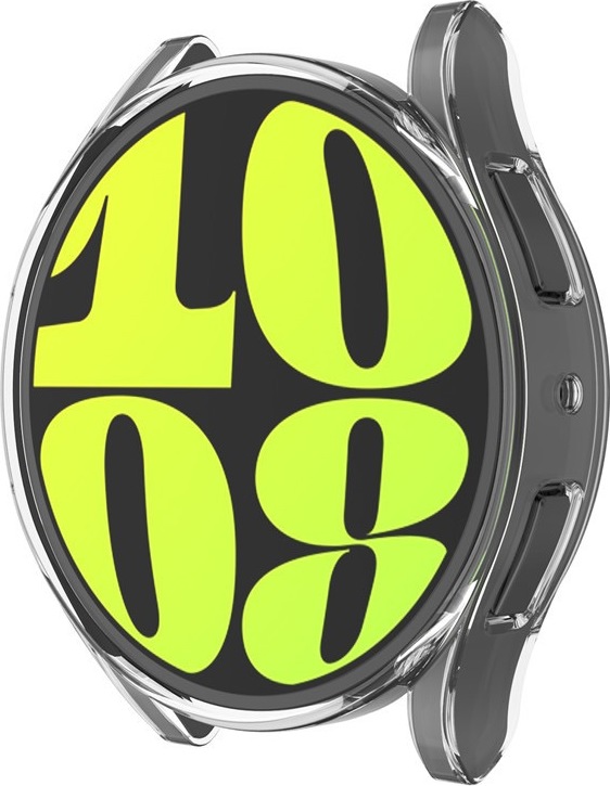 Ochranný silikonový kryt pro Samsung Galaxy Watch 6 Classic 47mm Barva: průhledný