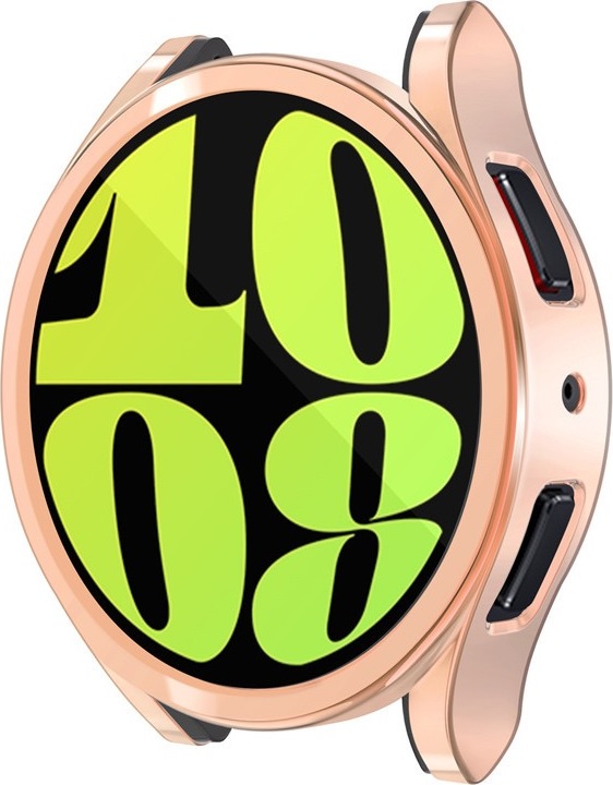 Ochranný silikonový kryt pro Samsung Galaxy Watch 6 Classic 47mm Barva: Růžovo-zlatý