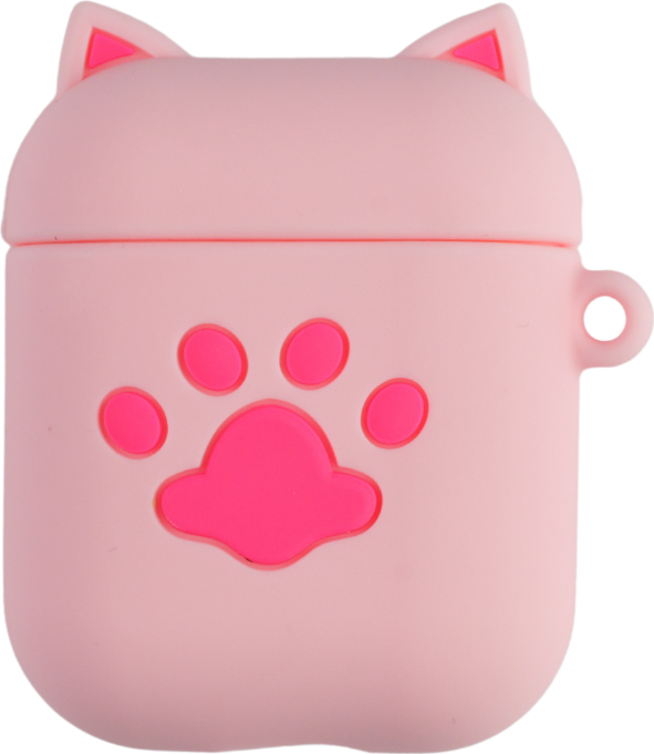 Obal pro AirPods 1 / 2 - Růžová Packa