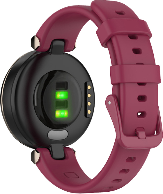 Silikonový řemínek s přezkou pro Garmin Lily Barva náramku: Fialovo-růžová